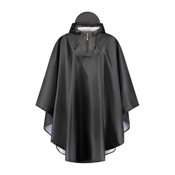 Mirage poncho polyester zwart - DikkeFiets